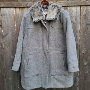 LOFT Plus Wool Coat Size 20
